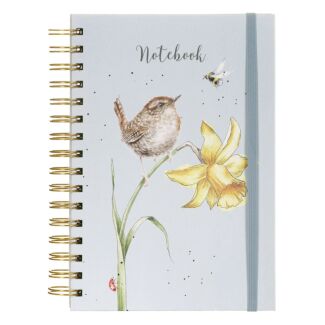 The Birds and The Bees Wren Spiral Bound A5 Notebook