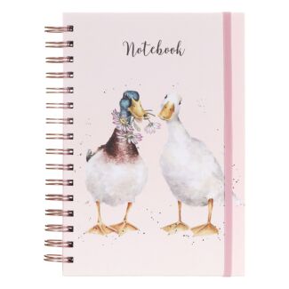 'Not a Daisy Goes By' Duck Spiral Bound A5 Notebook