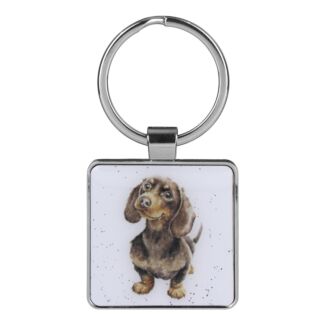 ‘Little One’ Dachshund Metal Keyring