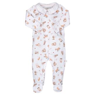 Little Forest Printed Babygrow