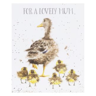 ‘Lovely Mum’ Duck Greetings Card