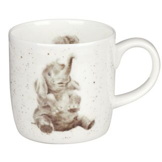 'Role Model' Elephant Fine Bone China Mug