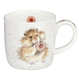 'Diet Starts Tomorrow' Hamster Fine Bone China Mug