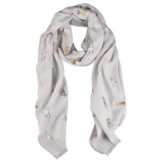 Grey ‘A Dog’s Life’ Scarf