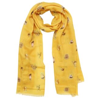 Mustard ‘Woodlanders’ Scarf