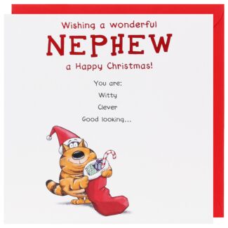 Funny Farm ‘Nephew’ Christmas Card