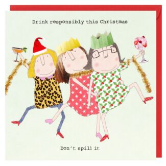 ‘Drink Responsibly’ Christmas Card