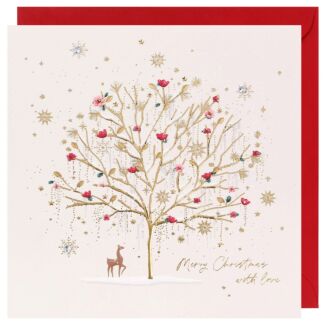 Reflections Woodland Tree Christmas Card