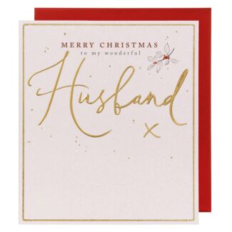 Reflections ‘Husband’ Christmas Card