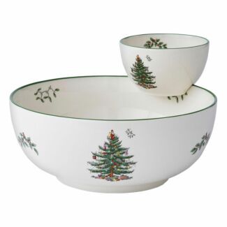 Christmas Tree Tiered Chip ‘n’ Dip Bowl