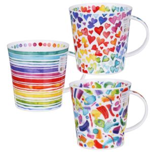 Colours Cairngorm Set of 3 Mugs