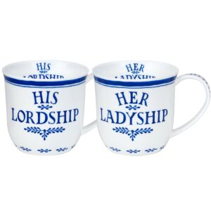 His Lordship & Her Ladyship Cumbrae Set Of 2 Mugs