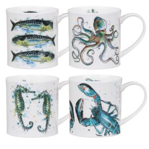 Dollyhotdogs Orkney Set of 4 Mugs