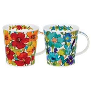 Flower Shower Cairngorm Set of 2 Mugs