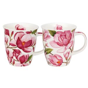 Magnolias Nevis Set of 2 Mugs