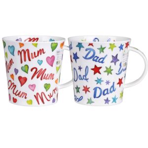 Mum & Dad Cairngorm Set of 2 Mugs