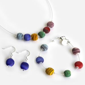 Rainbow Strata 3 Piece Jewellery Set