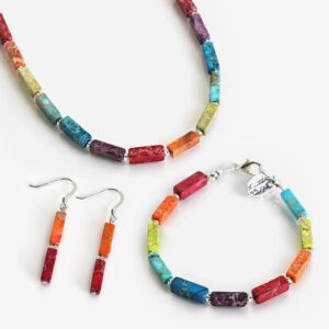 Jasper Full 3 Piece Jewellery Set