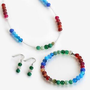 Medley Globe Spaced 3 Piece Jewellery Set