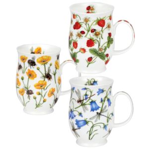 Dovedale Suffolk Set Of 3 Mugs