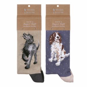 Dogs Set Of Two Men's Bamboo Socks