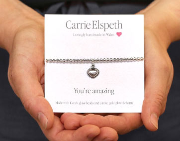 Everyday Sentiment Bracelets Collection from Carrie Elspeth