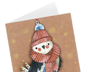 Browse All Christmas Ornament Cards